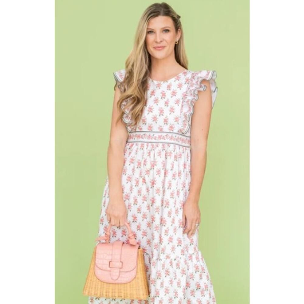 Dondolo Gracie Floral Midi Dress Sz. XS